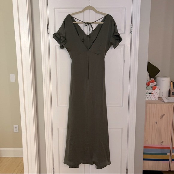 Leila Silk Handmade Silk Blend Dress - Picture 3 of 10